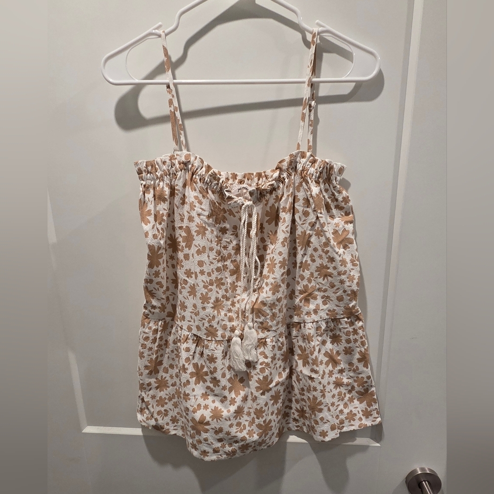 Petal & Pup Floral Print Women's Tank Top